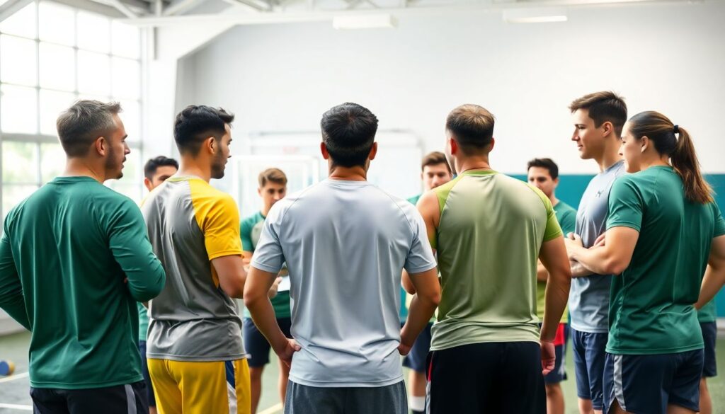 Как настроить эффективное взаимодействие в спортивной команде - иллюстрация