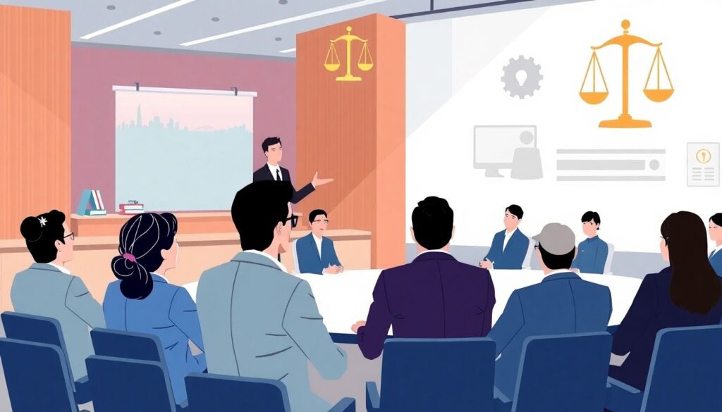 Этика в лидерстве и командной работе - иллюстрация