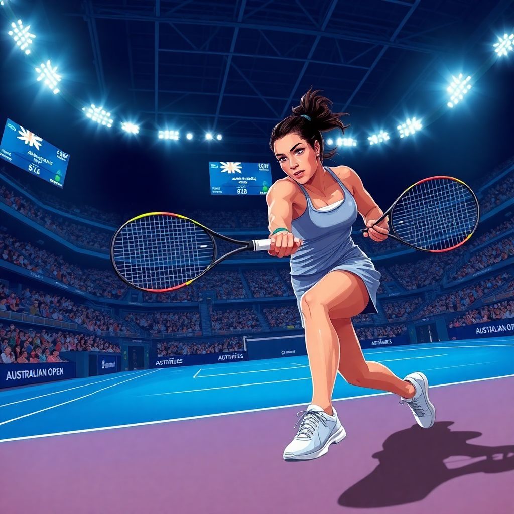 Мирра Андреева на australian open‑2026 повторяет рекорд Курниковой и громит Саккари