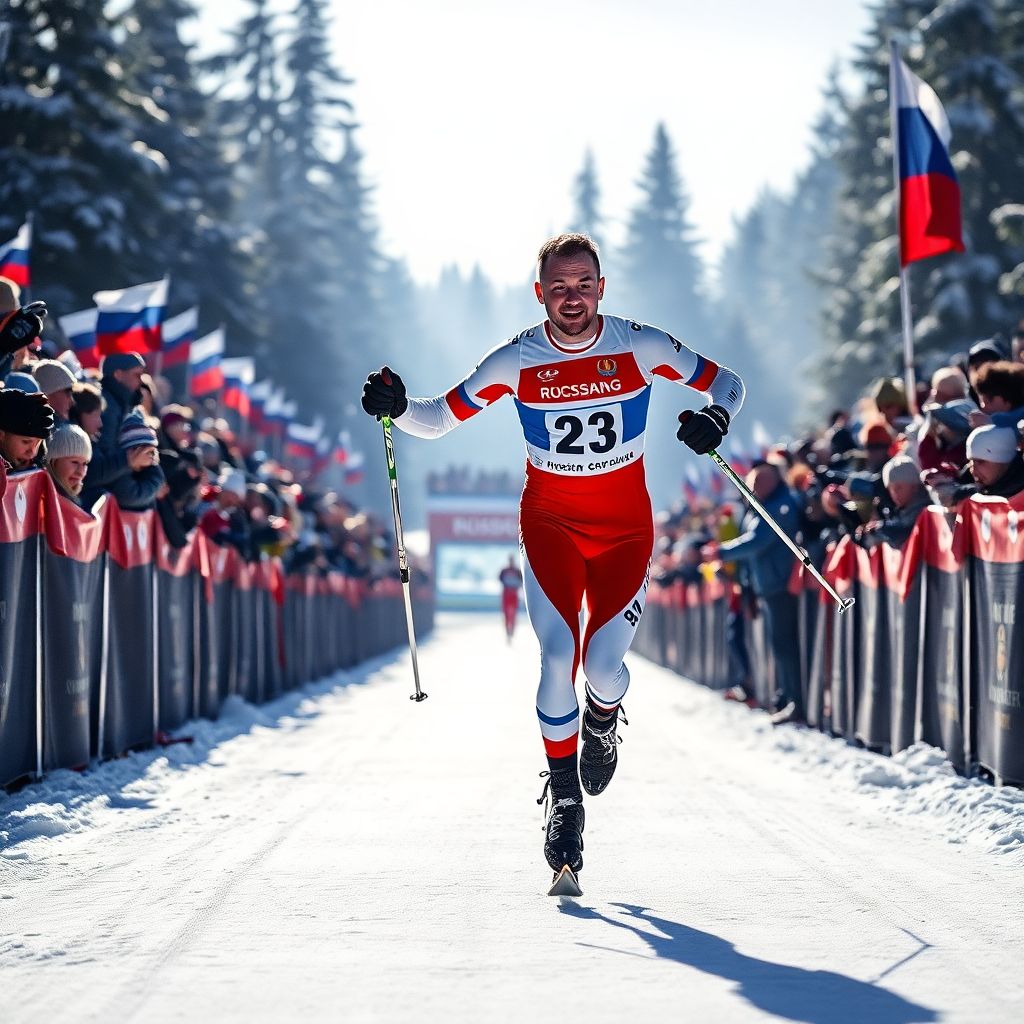 Иван Горбунов после травмы позвоночника выиграл спринт Кубка России в Сыктывкаре