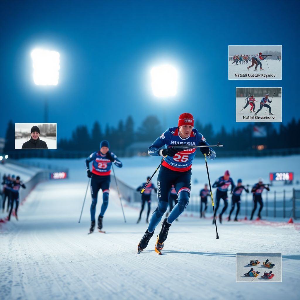 Биатлон сегодня: Шевченко и Бажин берут золото сингл-микста в Ижевске