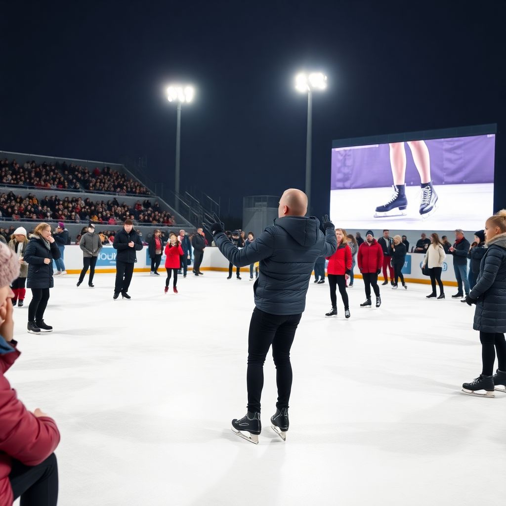 Даниил Глейхенгауз: мастер‑класс по фигурному катанию в Лужниках